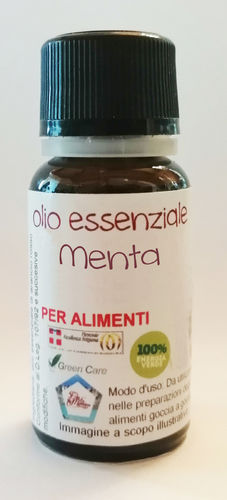 Menta del Piemonte (olio essenziale) contagocce 10 ml