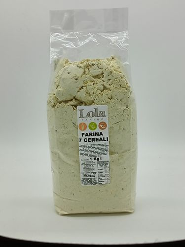 Farina 7 cereali sacchetto 1 Kg